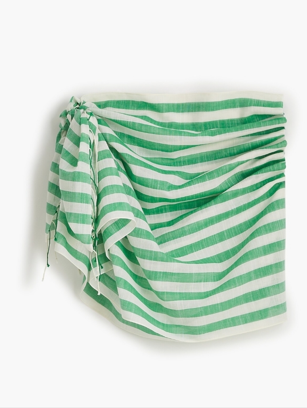 Jcrew Striped Fringe Beach Sarong